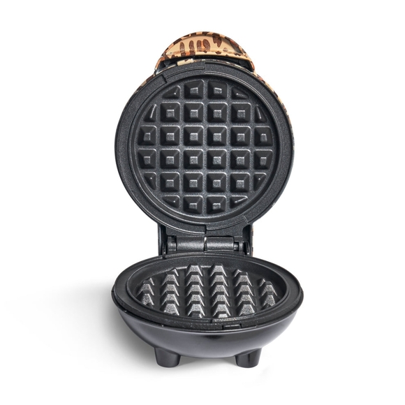 Mini leopard print waffle maker - Picture 4 of 4